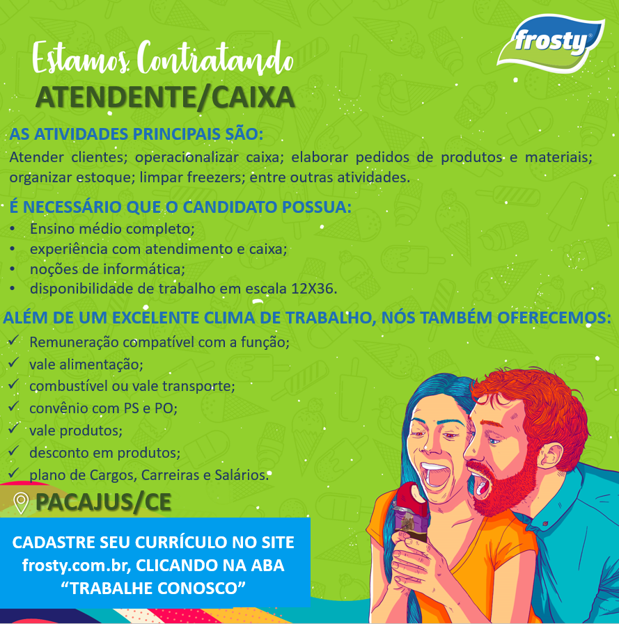 ATENDENTE / CAIXA