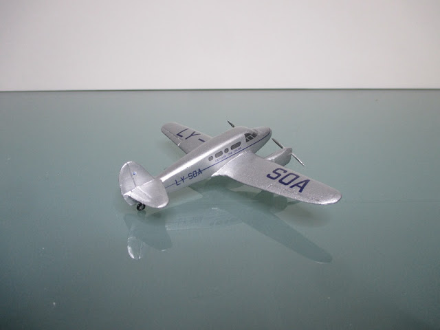 1/144 Percival Q6 Petrel diecast metal aircraft miniature