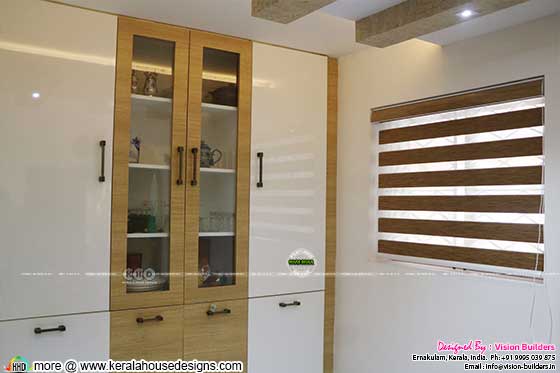 Renovation finished interior design in Kerala