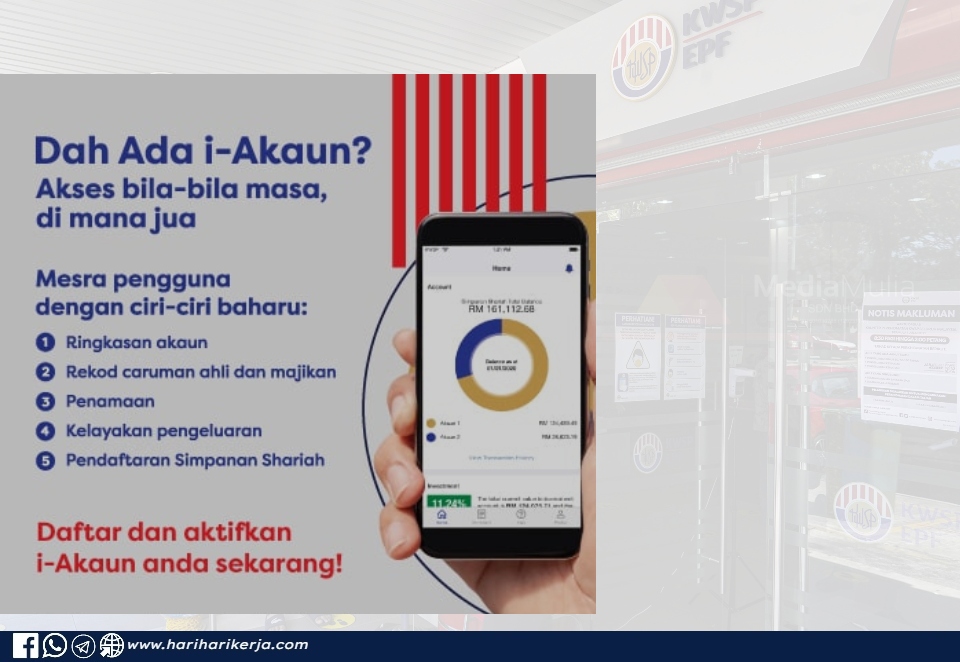 Kemaskini nombor telefon kwsp online