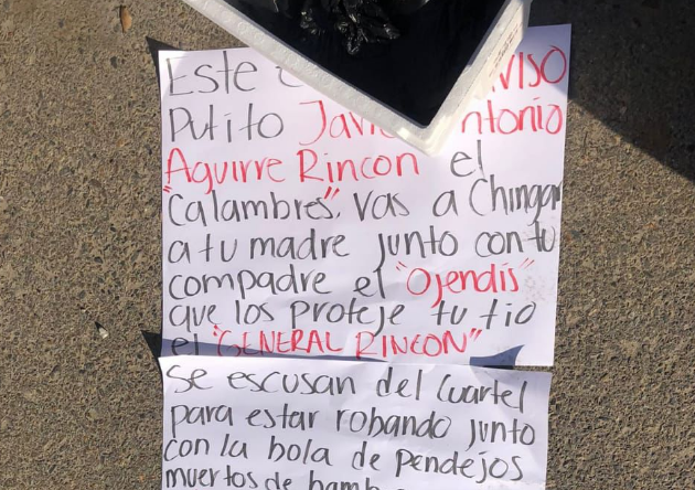 En Narcomanta amenazan a policía que sobrevivió atentado en Tijuana
