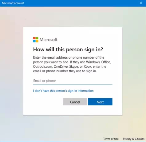 Cara menambahkan akun Microsoft di Windows 11-3