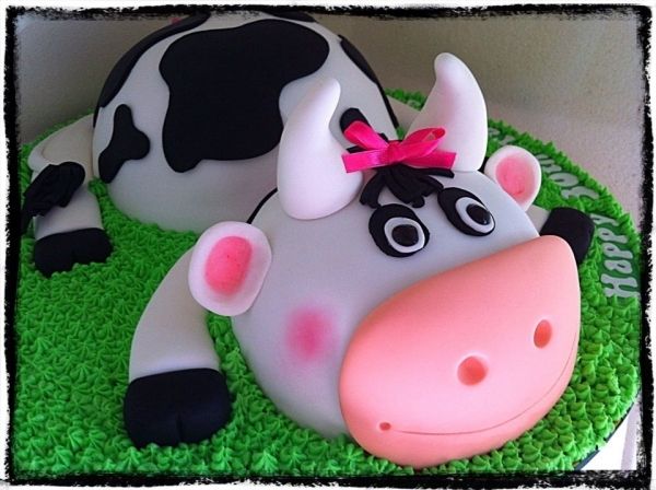 cow cake ideas