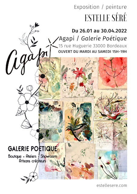 Estelle Séré expose chez Agapi - Galerie Poétique - Bordeaux