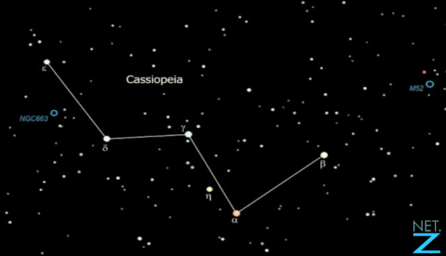 Illustration Star Cassiopeia