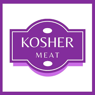Meat Kosher Labels - Kitchen Food Printable - Print At Home Tags - 10 Free Image Designs