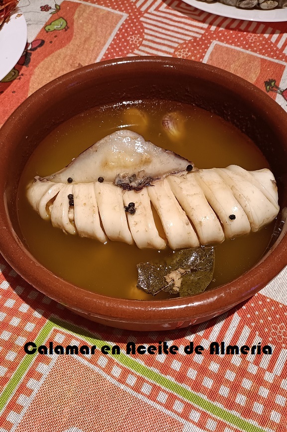 Calamar en Aceite de Almería