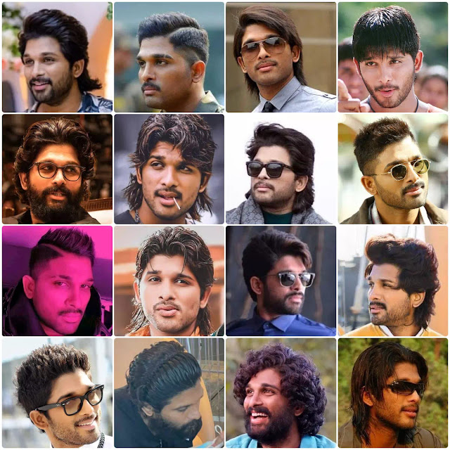 Allu Arjun Hairstyles