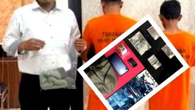 Polisi Tangkap 2 Pengedar Narkoba Asal Prigen Pasuruan dan Sita Barang Buktinya