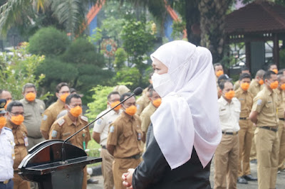 Gubernur Khofifah : Masyarakat Jatim Miliki Daya Elaktibilitas Luar Biasa
