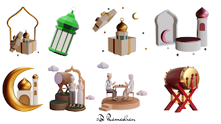 Canva 3D Ramadhan