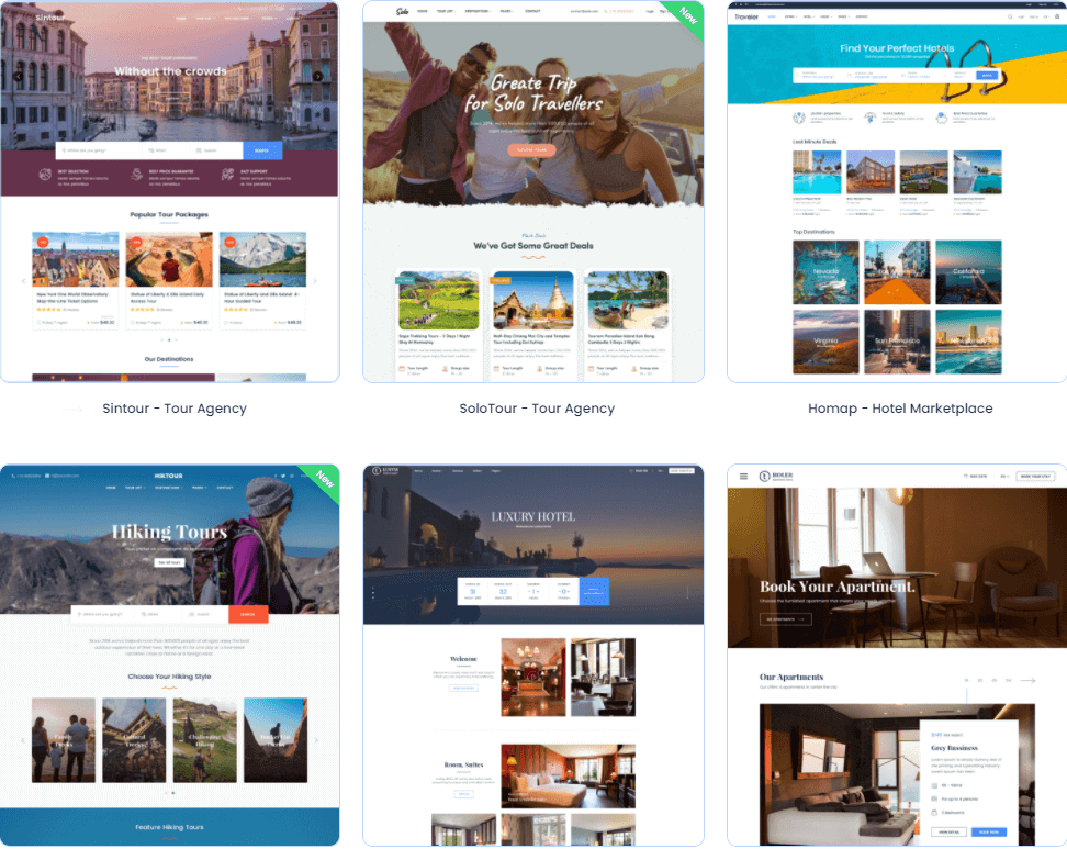 Theme Wordpress Travel Booking