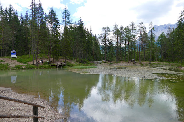 sentiero dei laghi Tru di Lec in Alta Badia