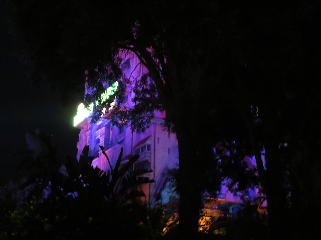 Twilight Zone Tower of Terror At Night Disney's Hollywood Studios