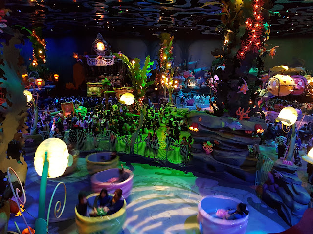 tokyo disneysea triton kingdom mermaid lagoon