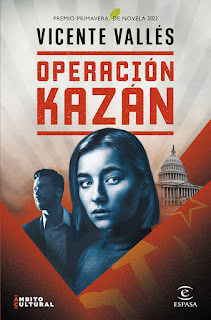 Portada de la novela 'Operación Kazán' de Vicente Vallés