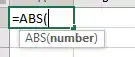 absolut excel