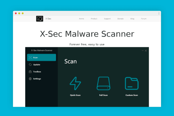 تعرف على برنامج X-Sec Malware Scanner المضاد للفيروسات على نظام Windows