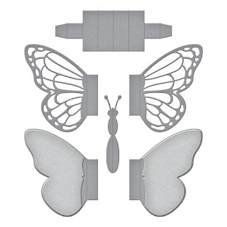 Pop-Up Butterfly Etched Dies