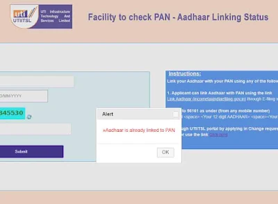 aadhar linked to mobile