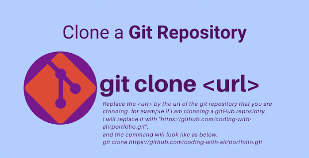 clone a remote git repository with git