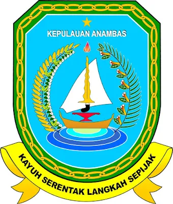 Logo / Lambang Kabupaten Kepulauan Anambas - Latar (Background) Putih & Transparent (PNG)