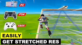 How to get stretched res on fortnite || How to Set Stretched Resolution Fortnite