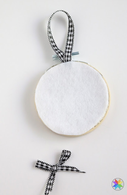 Sketch Stitched Christmas Ornaments tutorial by A Bright Corner quilt blog