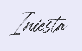 Iniesta Autograph Style NFT