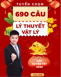 [PDF] Tuyển chọn 690 câu lý thuyết vật lý Vũ Ngọc Anh