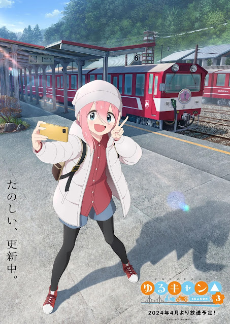 Jadwal Rilis Yuru Camp Season 3 Bulan April 2024