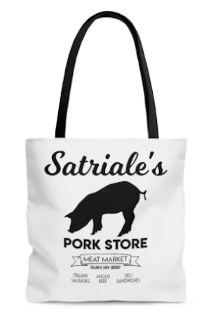 The SOPRANOS - SATRIALE'S PORK STORE - Tote Bag