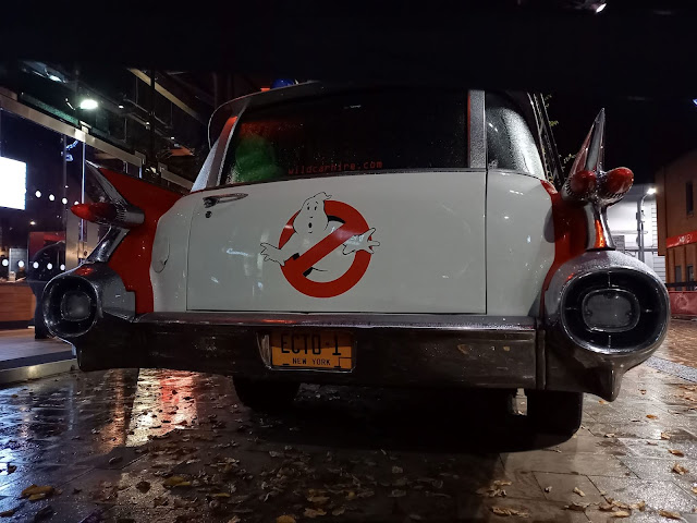 Ecto-1 at The Light cinema in Stockport