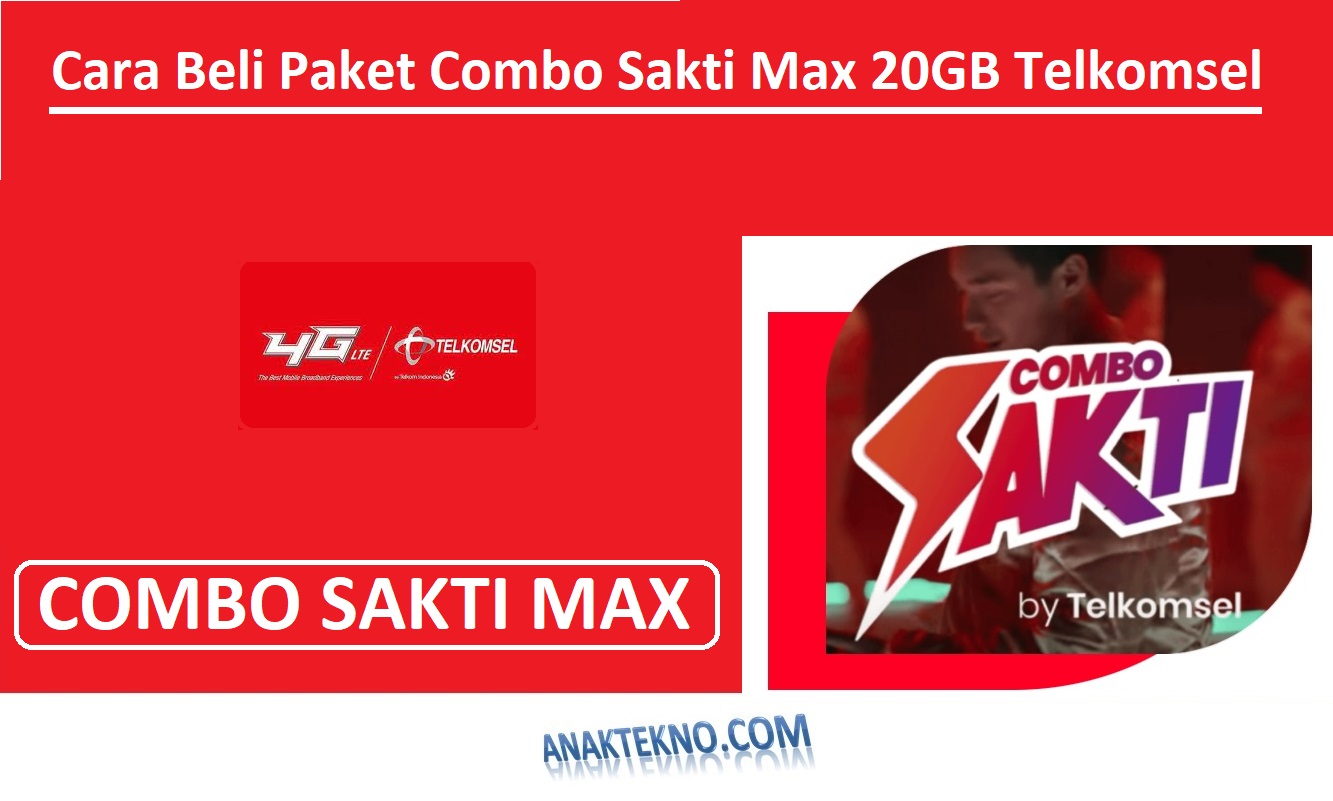 Cara Beli Paket Combo Sakti Max 20GB Telkomsel