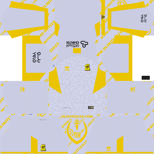 Al-Ittihad [Saudi Arabia] Kit 2021-2022 - Dream League Soccer 2019 (Away)