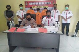 Polsek Daik Lingga Meringkus Tiga Pelaku Pencuri Kabel  PLN di Desa Sekanah Kecamatan Lingga Utara 