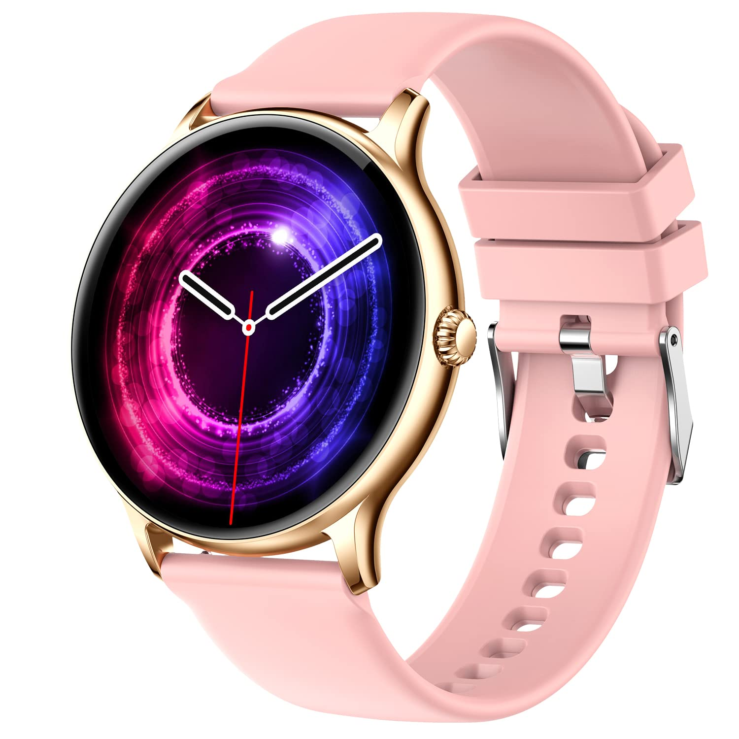 Fire-Boltt Phoenix Smart Watch with Bluetooth Calling 1.3",120+ Sports Modes, 240 * 240 PX High Res with SpO2, Heart Rate Monitoring & IP67 Rating, Rs 100 Off on UPI (Gold Pink) Fire-Boltt Phoenix Smart Watch with Bluetooth Calling 1.3",120+ Sports Modes, 240 * 240 PX High Res with SpO2, Heart Rate Monitoring & IP67 Rating, Rs 100 Off on UPI (Gold Pink)