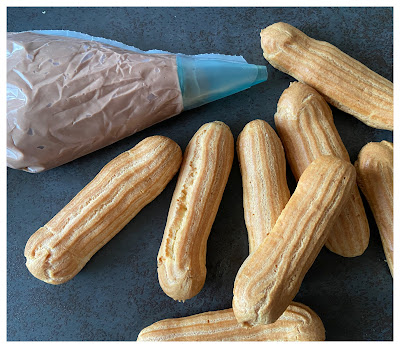 ECLAIR AU CITRON et  CONFIT de CITRON