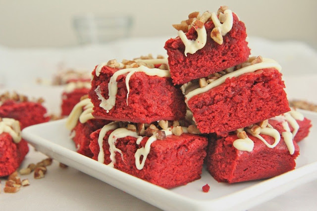 Red Velvet brownies