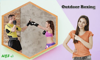 Outdoor Exercise : Plank, Run, Lunge, Boxing - Repeat!