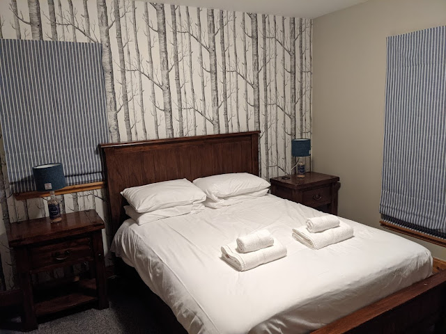 11 Reasons to Visit Angus - lodge bedroom at forbes of kingennie