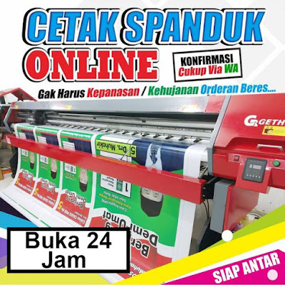 Cetak Spanduk 24 Jam Jakarta