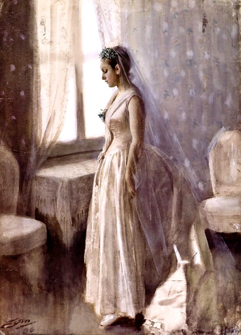 Anders Leonard Zorn | The Bride, 1886