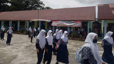 SMPN 3 Kota Lahat Belum Ada Kepsek Yang Baru Karena Kepsek Yang Lama Pensiun 