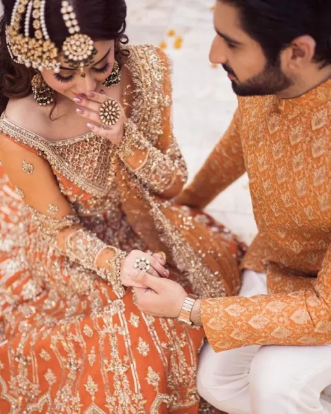 Alizeh Shah and Muneeb Butt Beautiful Wedding Shoot