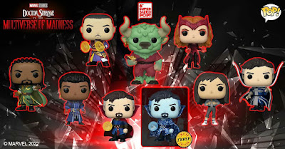 Doctor Strange in the Multiverse of Madness Pop! Marvel Vinyl Figures by Funko