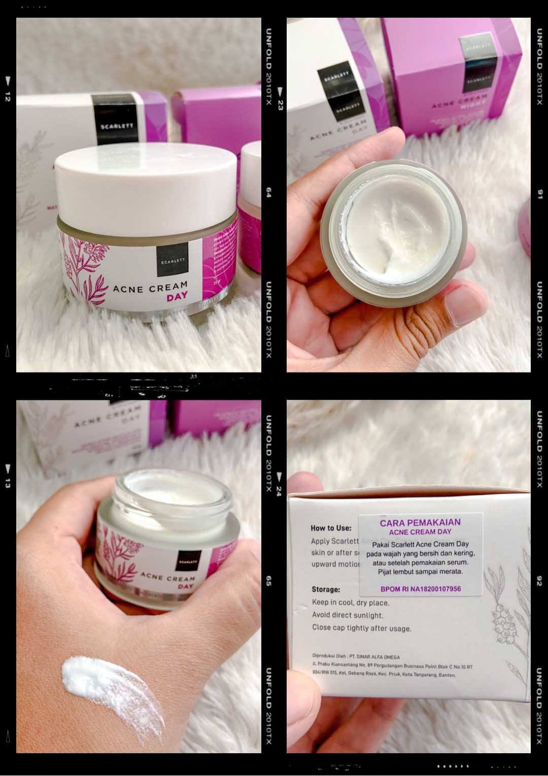 review scarlett acne cream