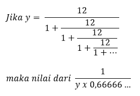 Bentuk Akar Tak Hingga - 110