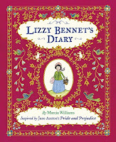 Book cover: Lizzy Bennet's Diary by Marcia Williams