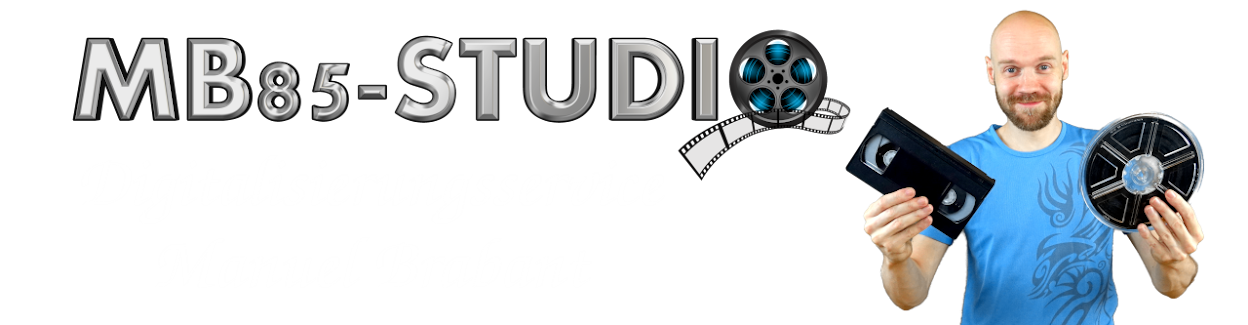 MB85-STUDIO - DVDs, Blu-rays, Videokassetten und Schmalfilme / Super 8 digitalisieren